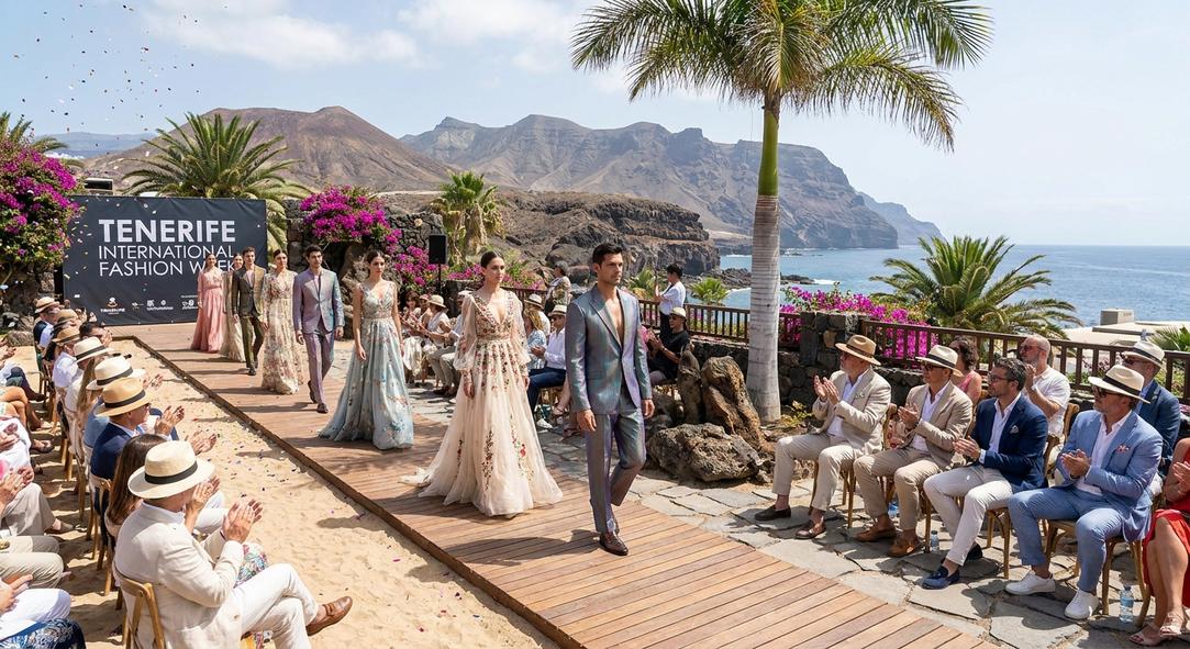 Desfile Tenerife International Fashion Week junto al mar